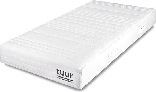 Tuur&#174; Original Plus Eenpersoonsmatras 120x200 100% Natuurlatex - 120 Nachten Proef - Dual Comfort - Paardenhaar en Hennep