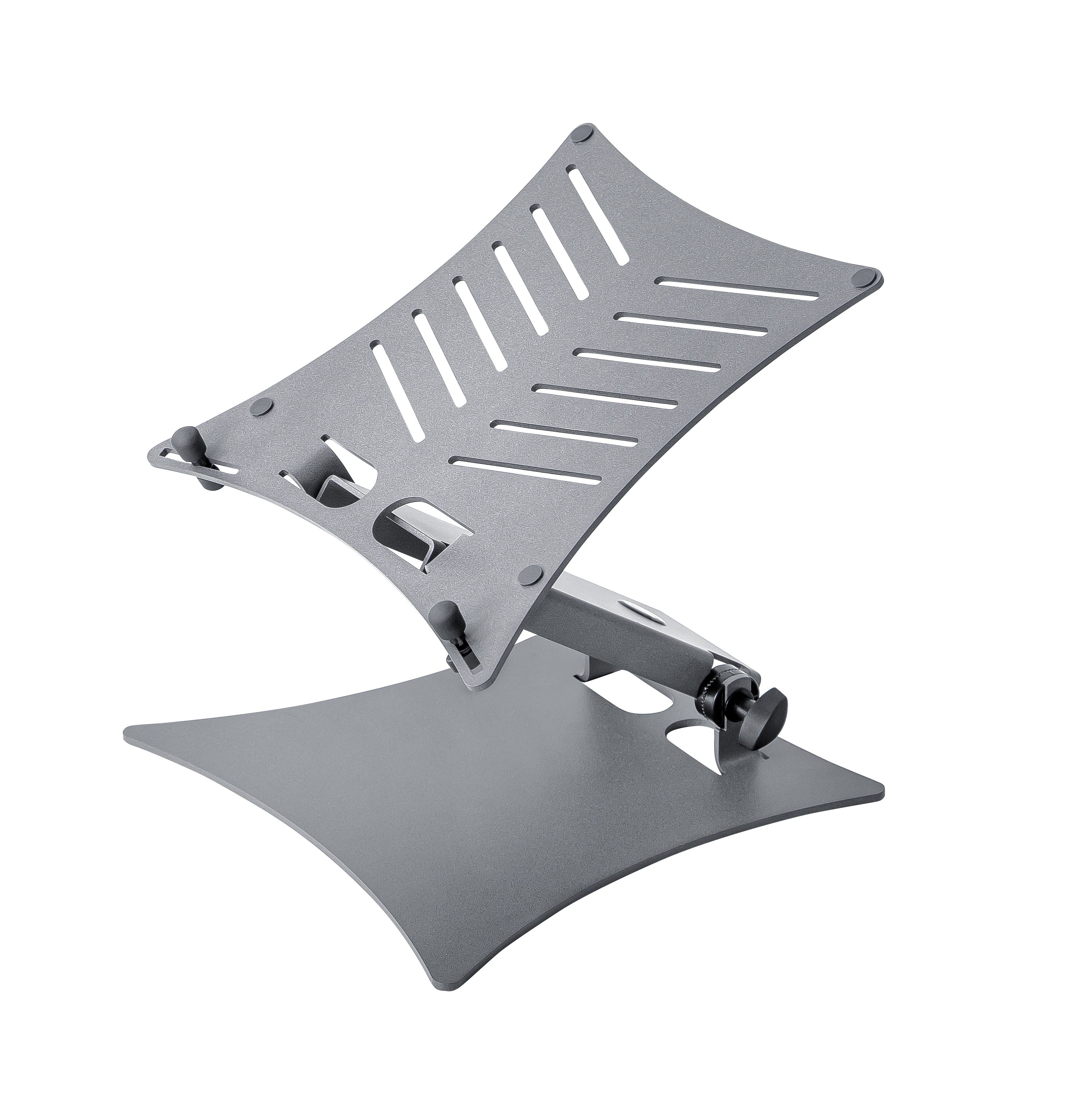 König & Meyer 12195 Laptopstandaard Grijs