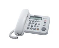 Panasonic KX-TS580EX1 Blanc Téléphone avec Identification de l'appelant