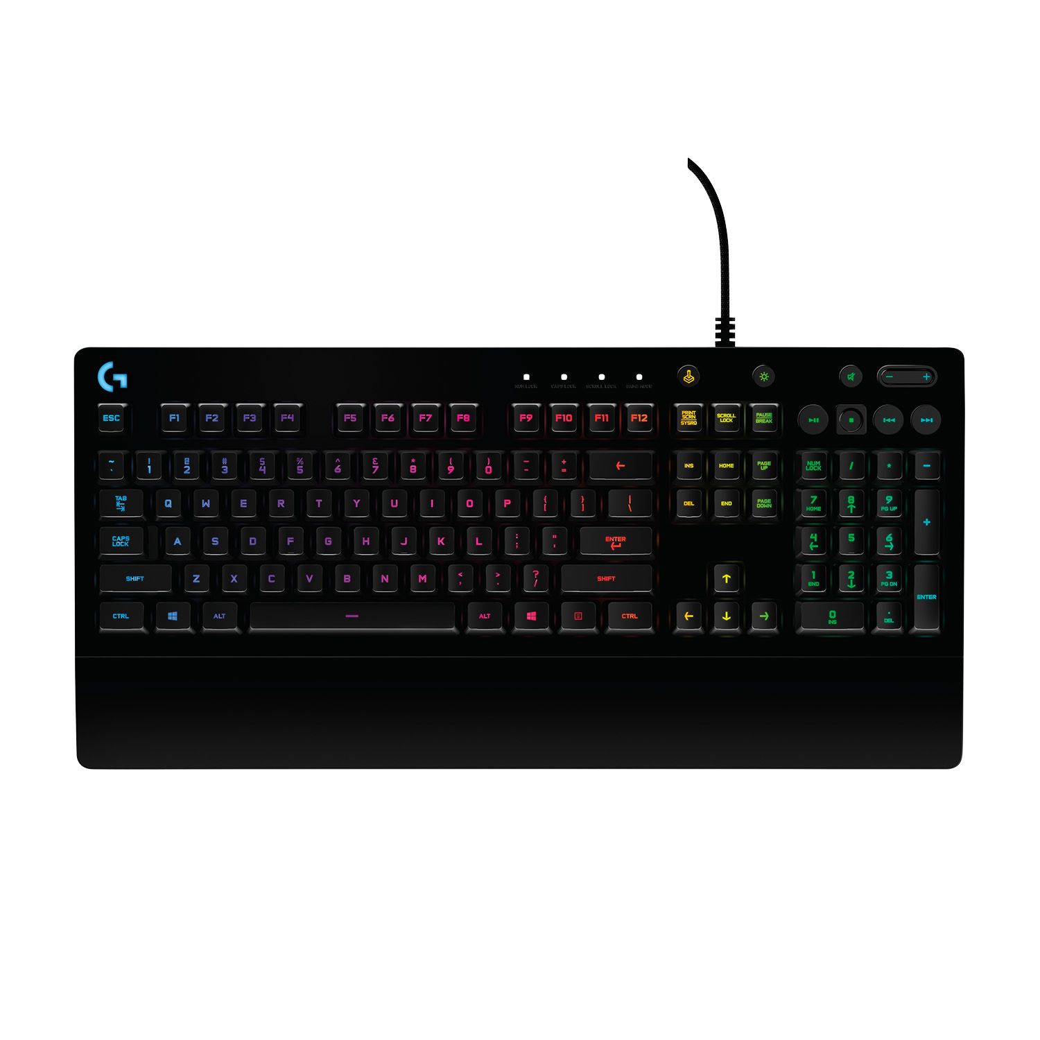 Logitech G G213 Prodigy Gaming Toetsenbord - AZERTY Frans - Zwart