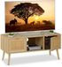 Merkloos TV meubel, 100 cm, hout look, voor tv's tot 43 inch