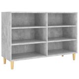 VidaXL Dressoir 103,5x35x70 cm bewerkt hout betongrijs