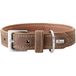 HUNTER hondenhalsband PORTO, kleur: tabak/cognac, maat: 65