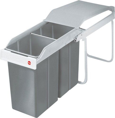 Hailo Multi-Box - 15 liter - Wit/Grijs