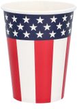 Boland - Set 10 papieren bekertjes USA - Landen