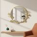 SCENA LIVING Miroir mural rond avec cadre décoratif SOL, Ø 50 cm