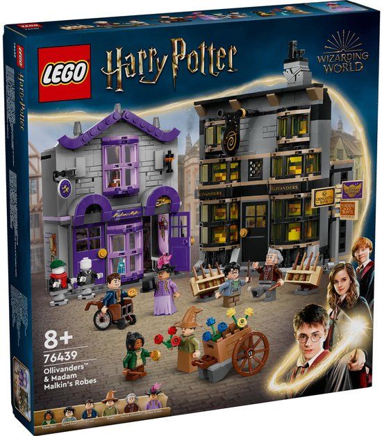 LEGO Harry Potter™ Olivanders™ & Madame Mallekins gewaden 76439