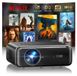 Projecteur 4K - Portable - Full HD 1080p - 1200 lumens Ansi - Autofocus - Wifi - Bluetooth - Application Netflix intégrée