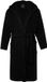 JP 1880 Heren Badjas Loungewear Badstof met Capuchon Zwart Maat 8XL