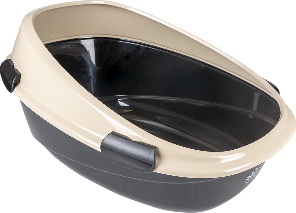 Duvo+ Kattentoilet penny met rand Meerkleurig 66x49x34cm