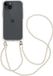 iMoshion Hoesje iPhone 15 - Backcover met koord - Transparant