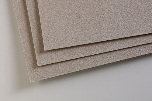 Clairefontaine Pastelmat Kaartbladen - 360gsm - 70 x 100cm - Donkergrijs - 5 vellen