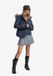 Superdry Bench Windcheater Jas Met Capuchon En Imitatiebont Dames XL Polyester Herfst/Winter 2026 CRT Navy/ Moonmist