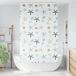 Maison Exclusive - Rideau de douche avec caisse intégrée, dimensions 120x240 cm, largeur du tissu 116 cm