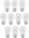 Osram 10 stuks LED kogellamp E27 5W 2700K Mat Niet dimbaar