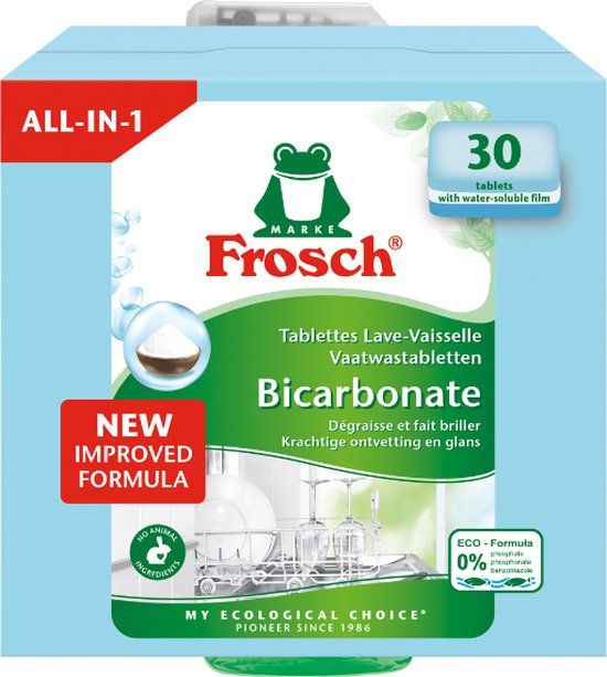 Frosch Vaatwastabletten Bicarbonate - 30 tabs