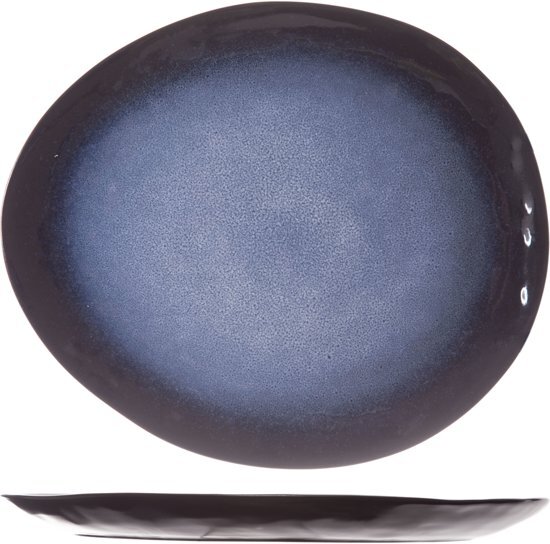 Cosy&Trendy Cosy & Trendy Sapphire Plat Bord - Ovaal - 27.5 cm x 23 cm - Set-4