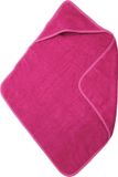 The One Towelling Baby Badcape - 75 x 75 cm - Badponcho - Magenta