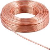 Goobay Luidsprekerkabel CCA 2 x 4mm2 - Transparant - 50 meter