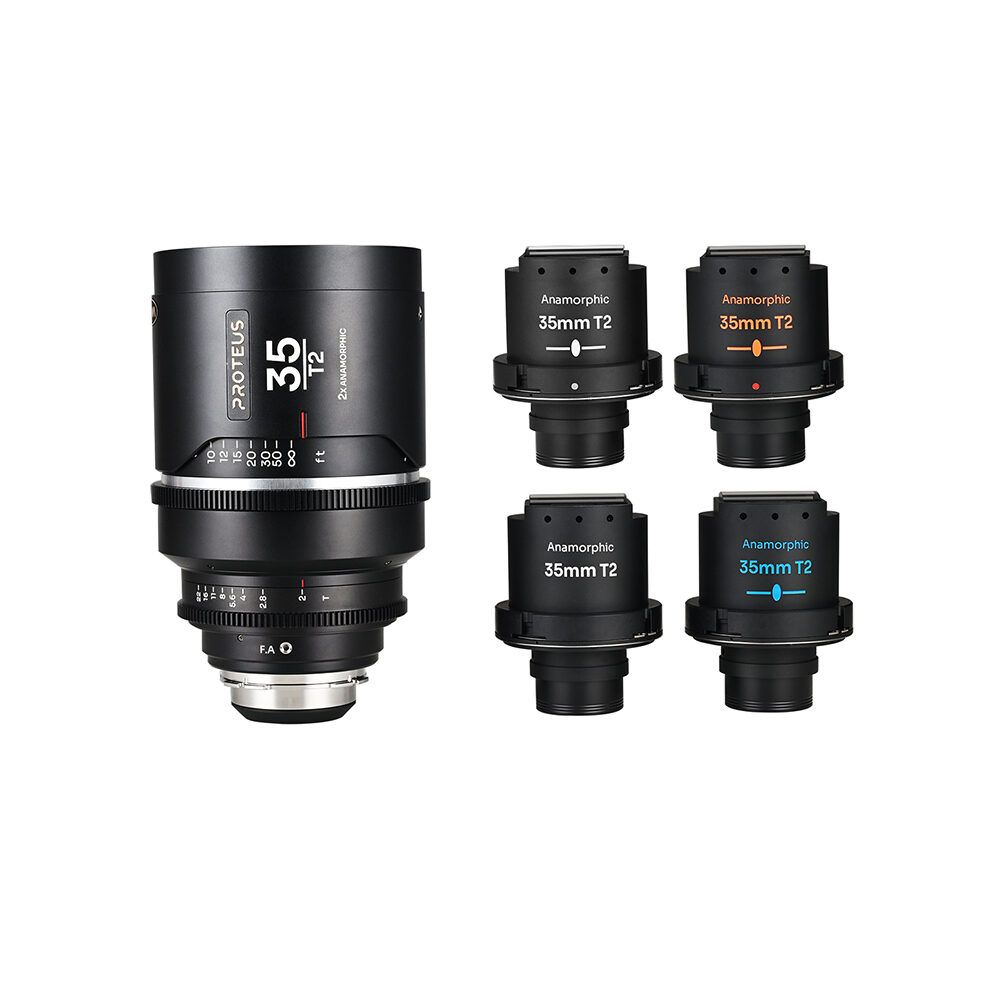 Laowa Proteus 35mm Flex 2X Anamorphic T2 Arri PL-mount Lens