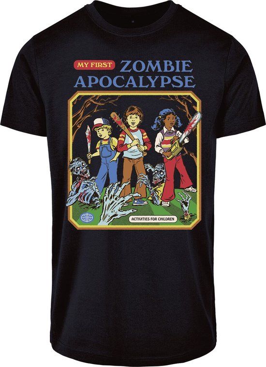 Steven Rhodes Heren T-shirt - Zwart - 3XL
