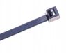 Merkloos / Sans marque EM Group Detecteerbare kabelbinders 140x3.5mm, 100 stuks, blauw, metaalhoudend