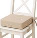 ASE Spolka Akcyjna rehausseur enfant coussin beige avec étoiles blanches