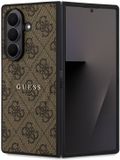 Guess PU Leather MagSafe Case for Samsung Galaxy Z Fold7 - Brown