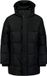 No Excess Lange gestepte parka met afritsbare capuchon