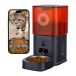 Molly & Cody Distributeur automatique de nourriture pour chat avec caméra – 6 L, audio bidirectionnel, vision nocturne, double alimentation, contrôle par application WiFi 2,4 GHz, distributeur programmé avec bol en acier inoxydable (Noir)