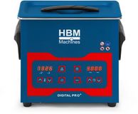 Merkloos / Sans marque HBM Ultrasoon reiniger, blauw 3.8L