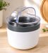 Duo Tableware Saladier TO-GO à 2 Niveaux avec Récipient pour Sauce 625 ml Produit de Second Choix – Testé et Parfaitement Fonctionnel Blanc