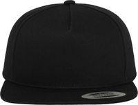urban classics Flexfit - Classic 5 Panel Snapback blk/blk one size Snapback Pet - Zwart