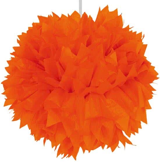 Folat Pompom Oranje