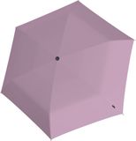 Knirps paraplu US.050 Ultra Light Slim Manual Rose With Black Coating roze