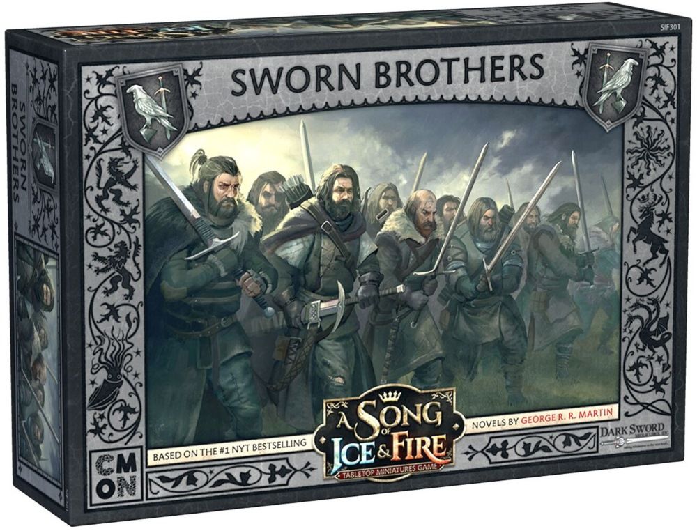 Cool Mini Or Not A Song of Ice & Fire - Sworn Brothers - Plastic - 2018 - 0889696008176