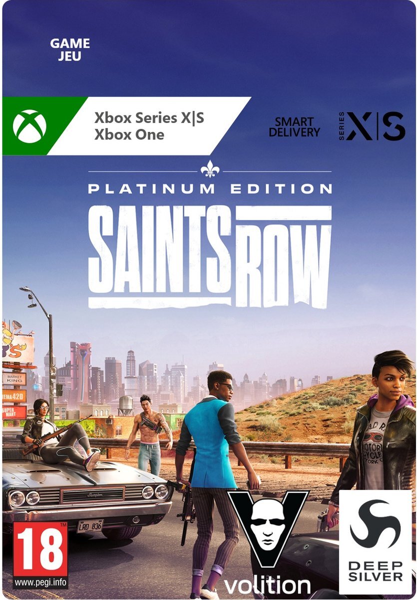 Deep Silver Saints Row Platinum Editie - Xbox Series X + S & Xbox One - Download