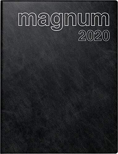 Baier & Schneider 702704290 Rido/Idé Magnum Agenda, 2 Pagina's voor 1 Week, 183 x 240 mm, 2020 Kalender, Zwart