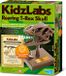4M Wetenschap En Spel - Maak Een Brullende T-Rex Schedel - Bouwpakket Dino - Kidzrobotix - 5 Jaar