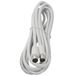 TV-kabel - 1,5 m witte kabel, ideaal voor videoverbindingen met hoge beeldkwaliteit. Compatibel met verschillende apparaten*