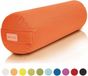 Gorilla Sports Yoga Bolster - Oranje - 65 x 20 cm - Yoga kussen - Rond