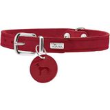 Hunter Hondenhalsband Aalborg Rood Leer S 32-38 cm