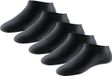 Schiesser Sneakersokken voor dames 5-pack stay fresh zwart - Bluebird Dames Sokken