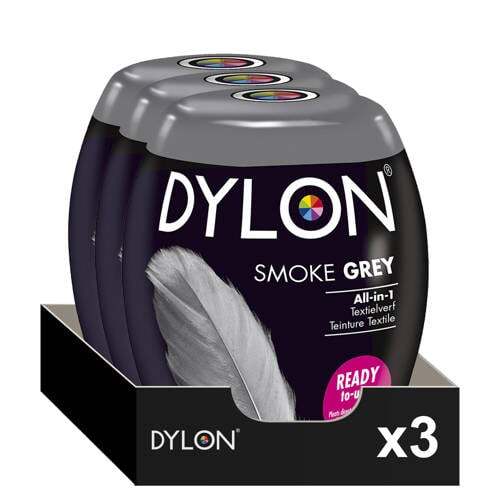 Dylon Dylon textielverf pods - Smoke Grey - 3 pods - 3 x 350 gram