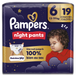 Pampers Culottes de nuit Baby-Dry, Taille 6, 19 couches
