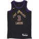 Loslak Débardeur de basket-ball pour hommes Nba City Edition 2023/24 Dri-fit Swingman Jersey No 3 Anthony Davis Noir