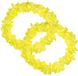 Merkloos Hawaii kransen bloemen slingers - 6x - neon geel