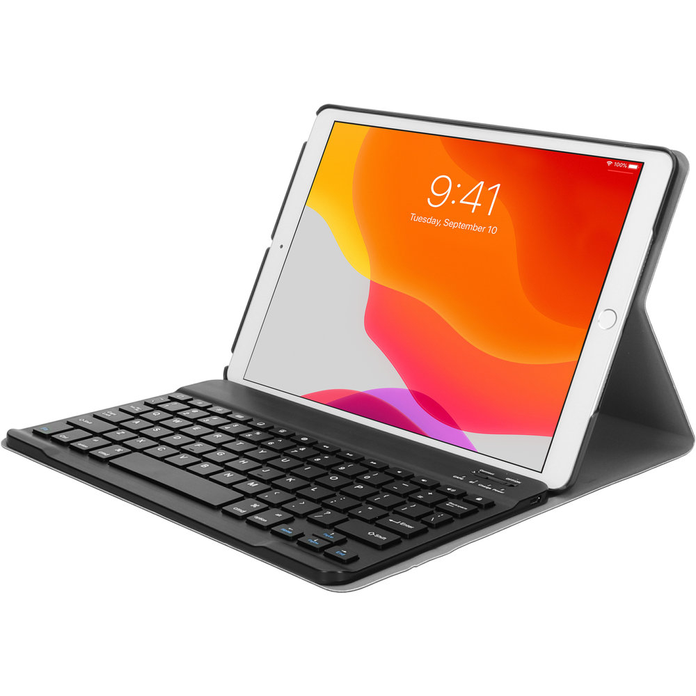 Mobiparts Bluetooth Keyboard Case Apple iPad 10.2 (2019/2020) Zwart