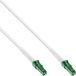 InLine Premium LC/APC FTTH Simplex Optical Fiber Patch kabel - Single Mode OS2 - wit / LSZH - 0,50 meter