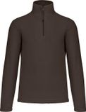 Kariban Enzo Fleece met ritskraag K912 - Chocolate - S